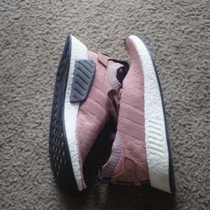 pink Adidas NMDS!